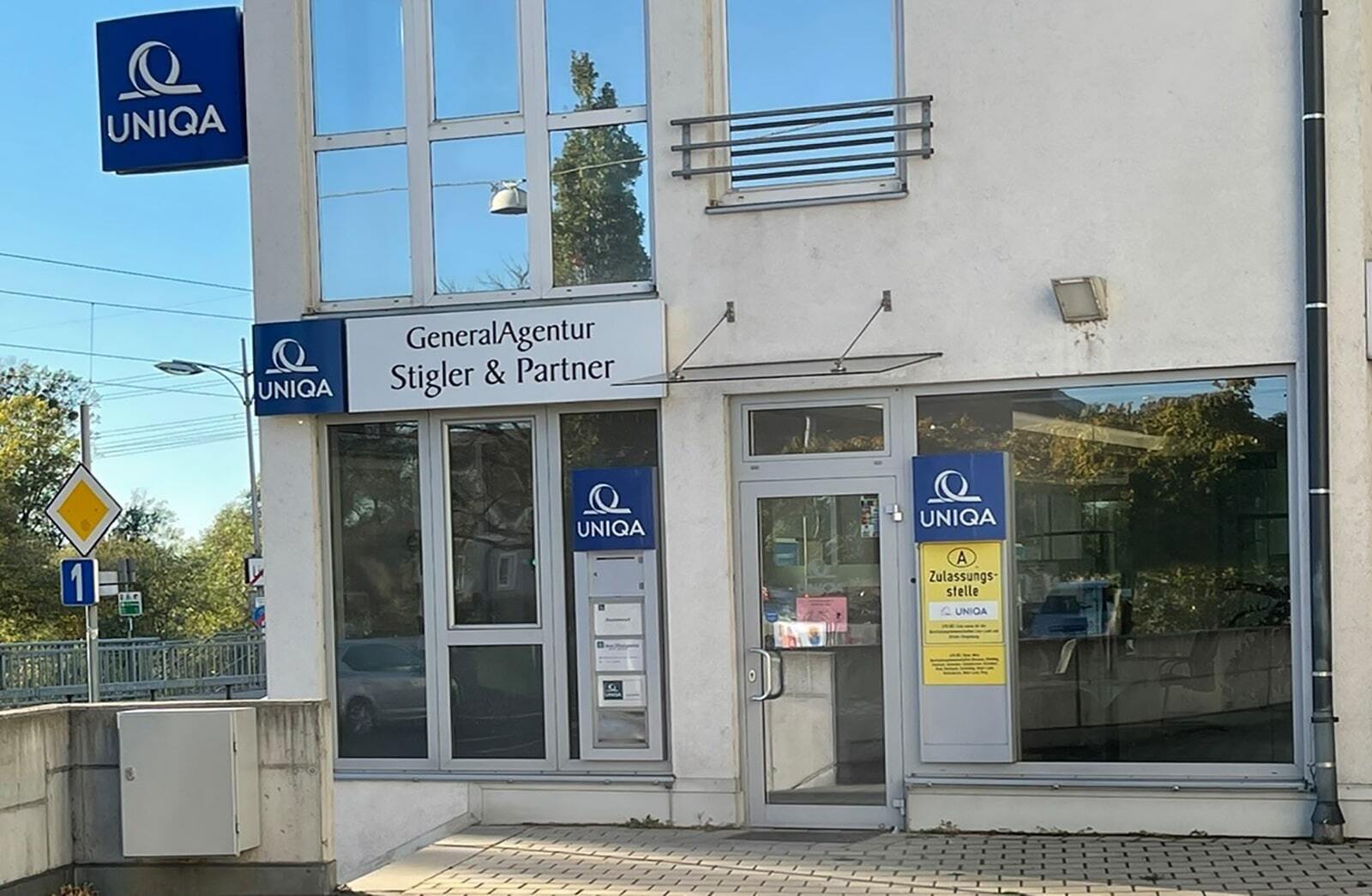 Das Gebäude der UNIQA Generalagentur Stigler und Partner.